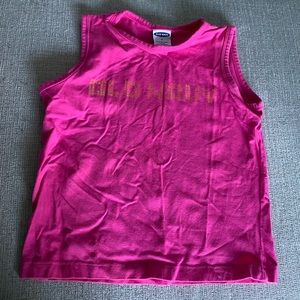 Old Navy Girls Pink tank, 6